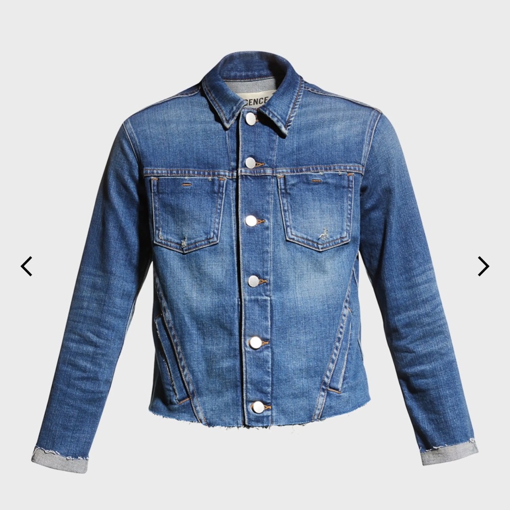 L’agence janelle denim jacket - never been worn